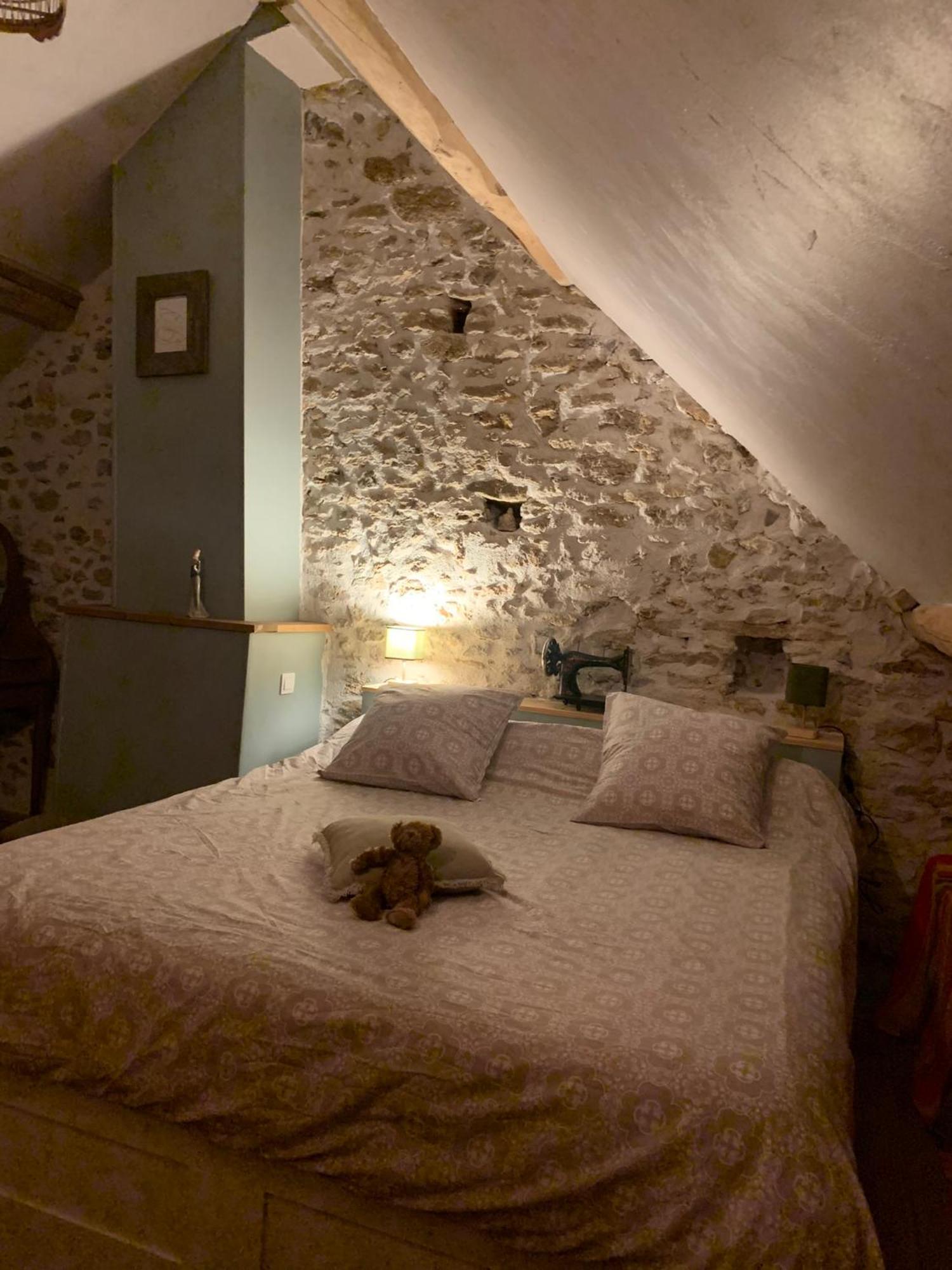 Bed and Breakfast Au Joyeux Lureau Touquin Exterior foto