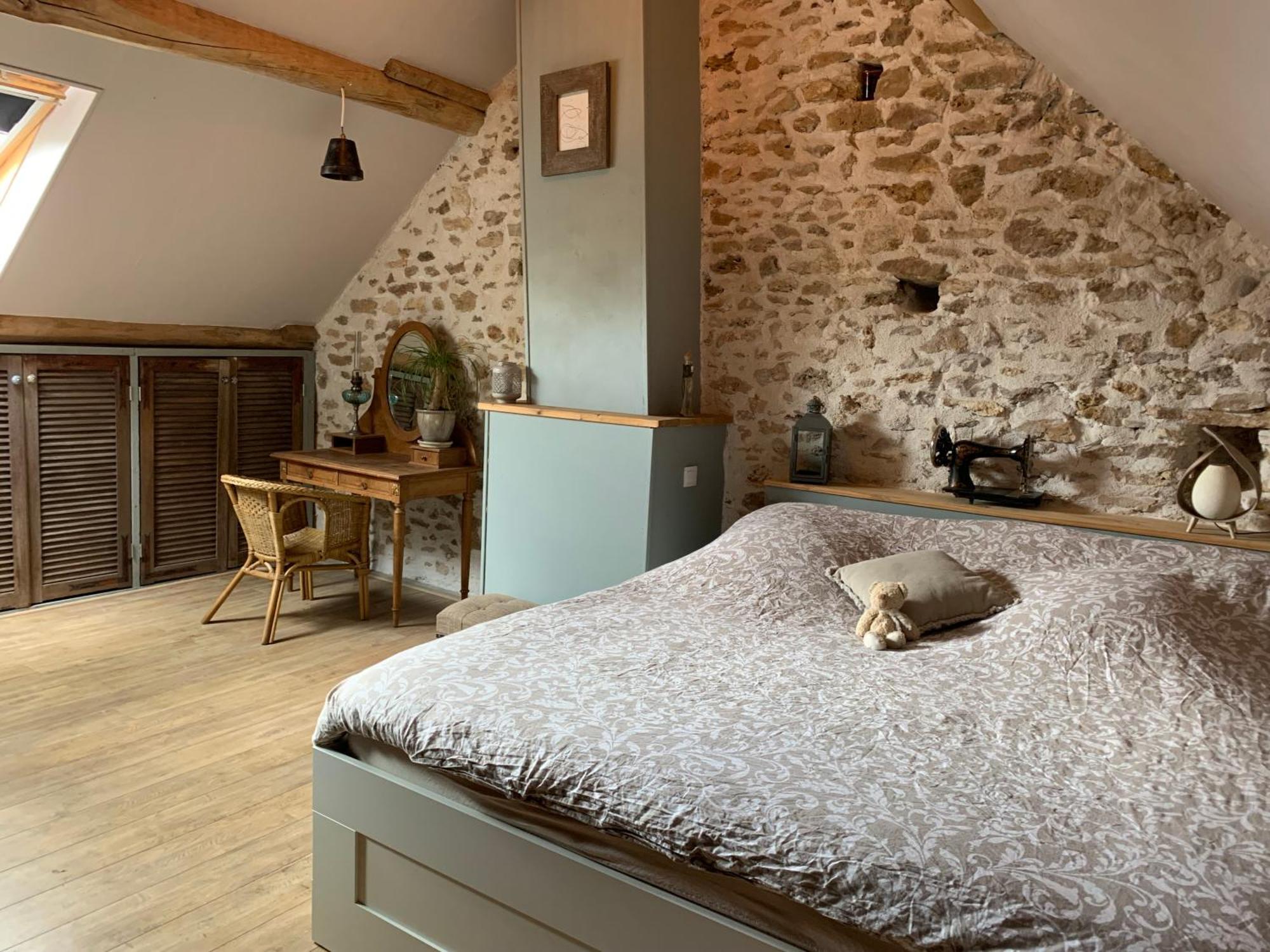 Bed and Breakfast Au Joyeux Lureau Touquin Exterior foto